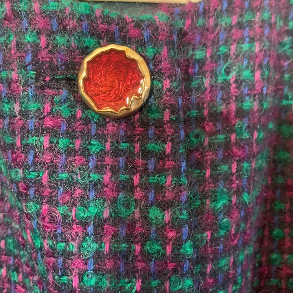 Beautiful Multicolored 100% Wool Pendleton Blazer - image 3